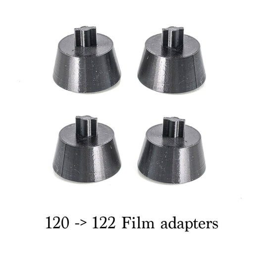 Premium 120 to 122 Film adapters, converter, 120mm, 122mm