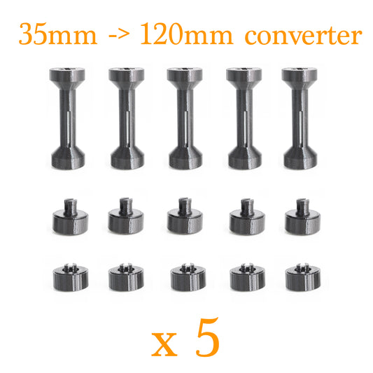 X5 - 35mm to 120mm Film Adapters