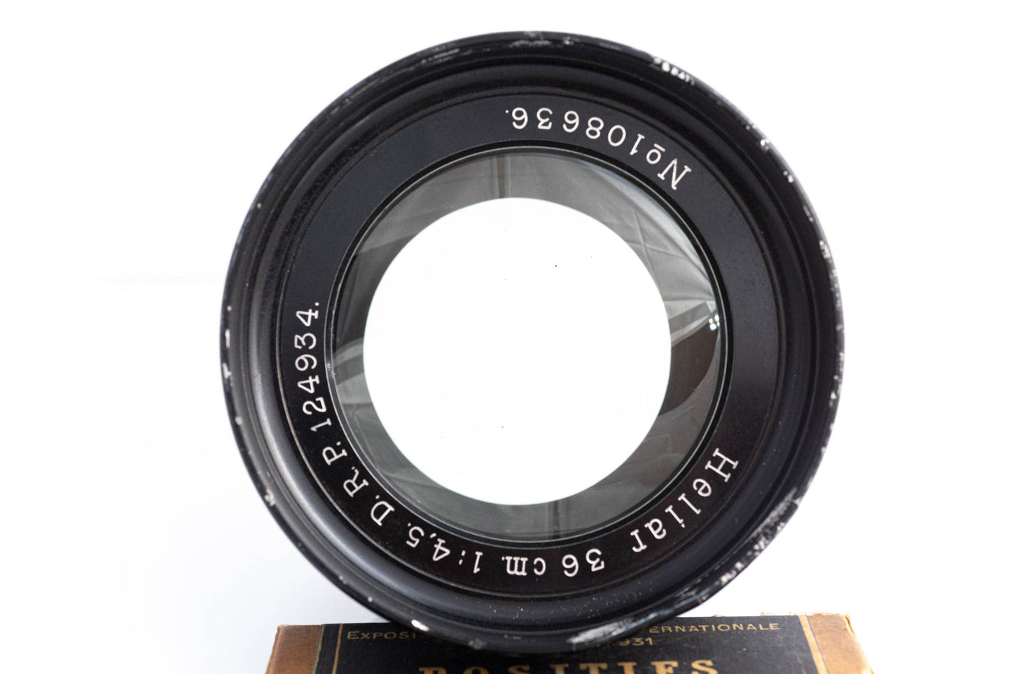 Objectif Voigtlander & Sohn Braunschweig Heliar 36cm 4,5 - 1911 -