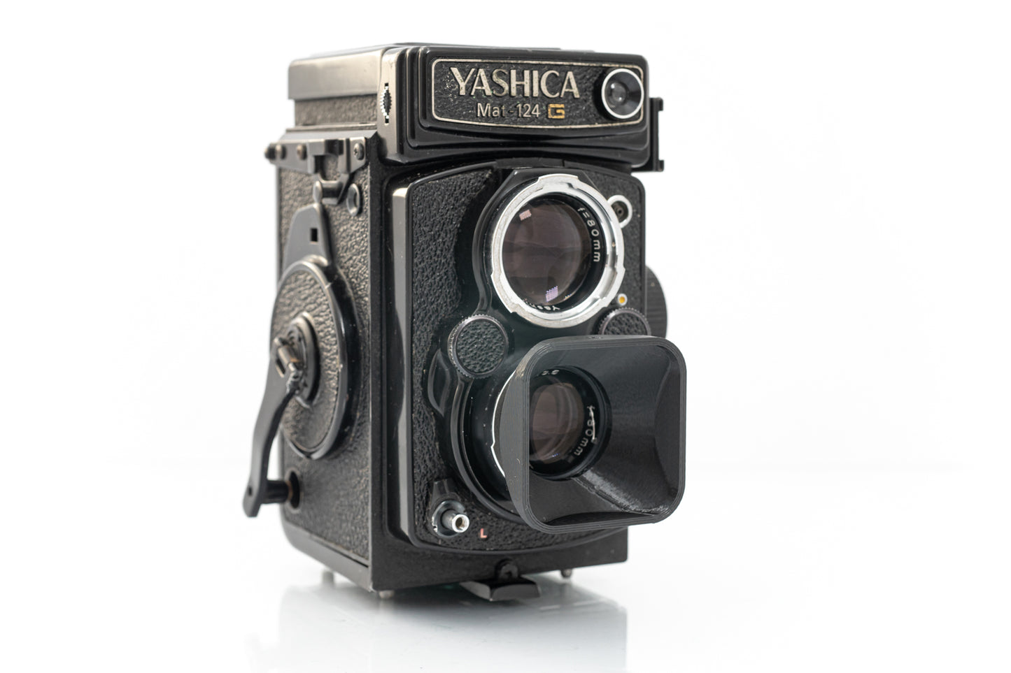 Premium 3D Printed --- LENS HOOD --- for Yashica MAT 124G / Bay I Mount