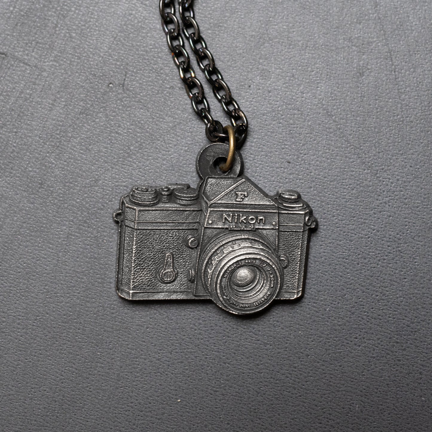 Handmade Sterling Silver Necklace — Nikon F Design — Photographer Gift