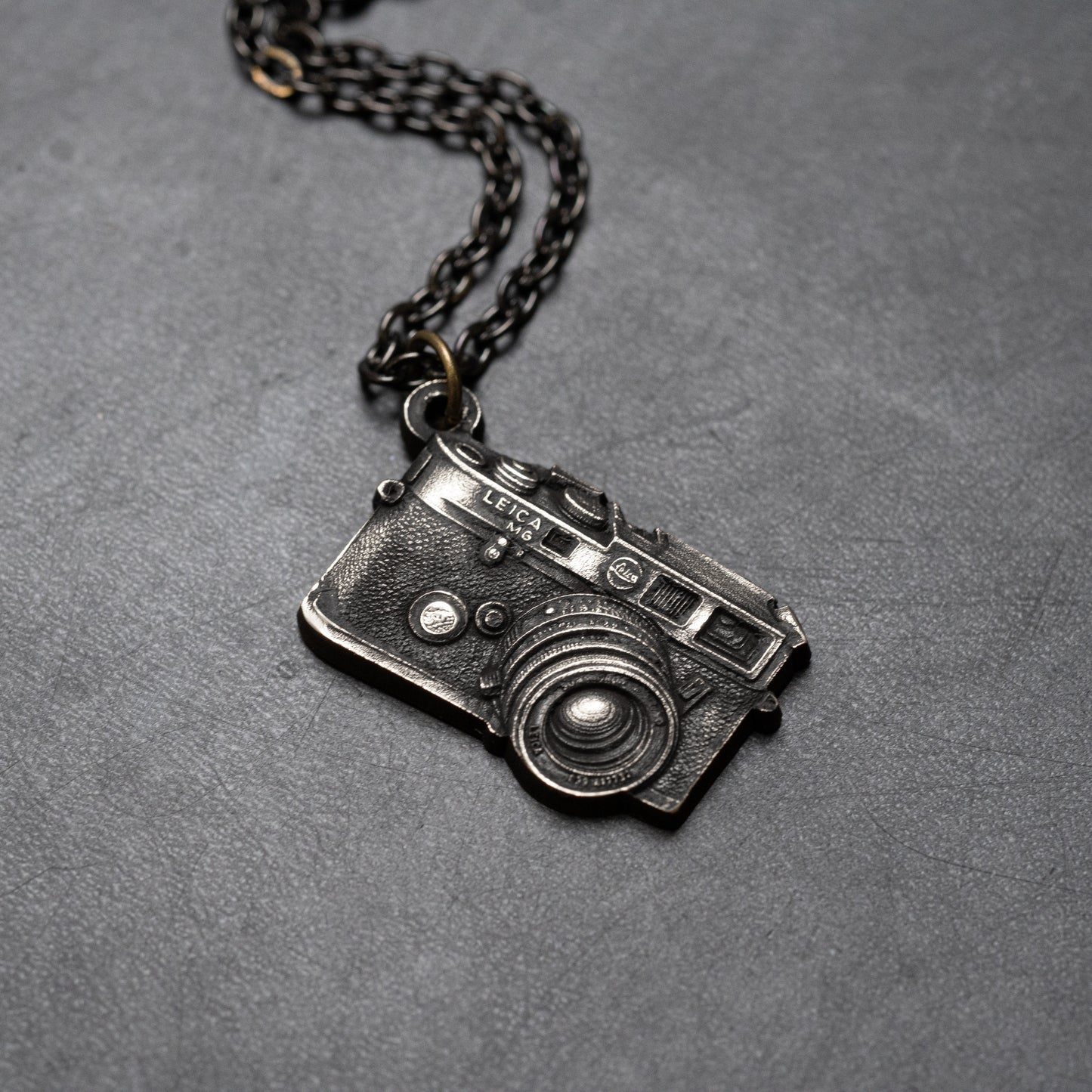 Handmade Sterling Silver Necklace — Leica M6 Design — Photographer Gift