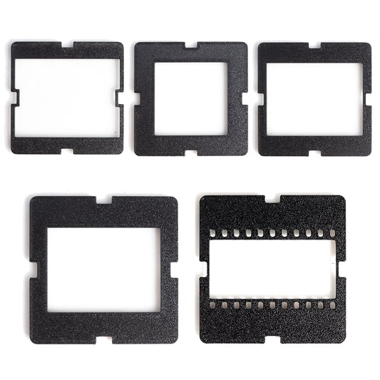 HASSELBLAD 500, V Series --- Full set of masks 37x37, 44x33, 645, 49x37, 35mm Panoramic