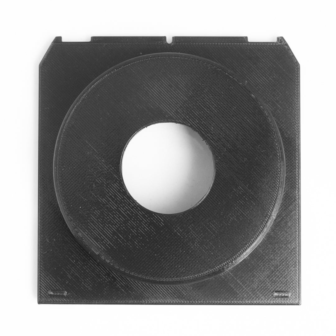 LINHOF Technika 4x5 Lens board -- Copal #0 (34,6mm), Recessed 12mm -- Wista, Chamonix, Intrepid ...