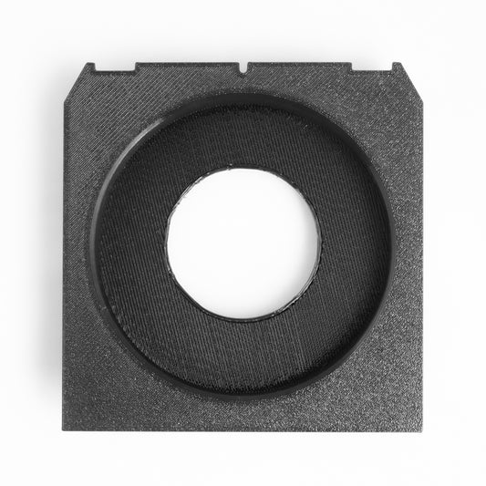 LINHOF Technika 4x5 Lens board -- Copal #1 (41,6mm), Recessed 12mm -- Wista, Chamonix, Intrepid ...