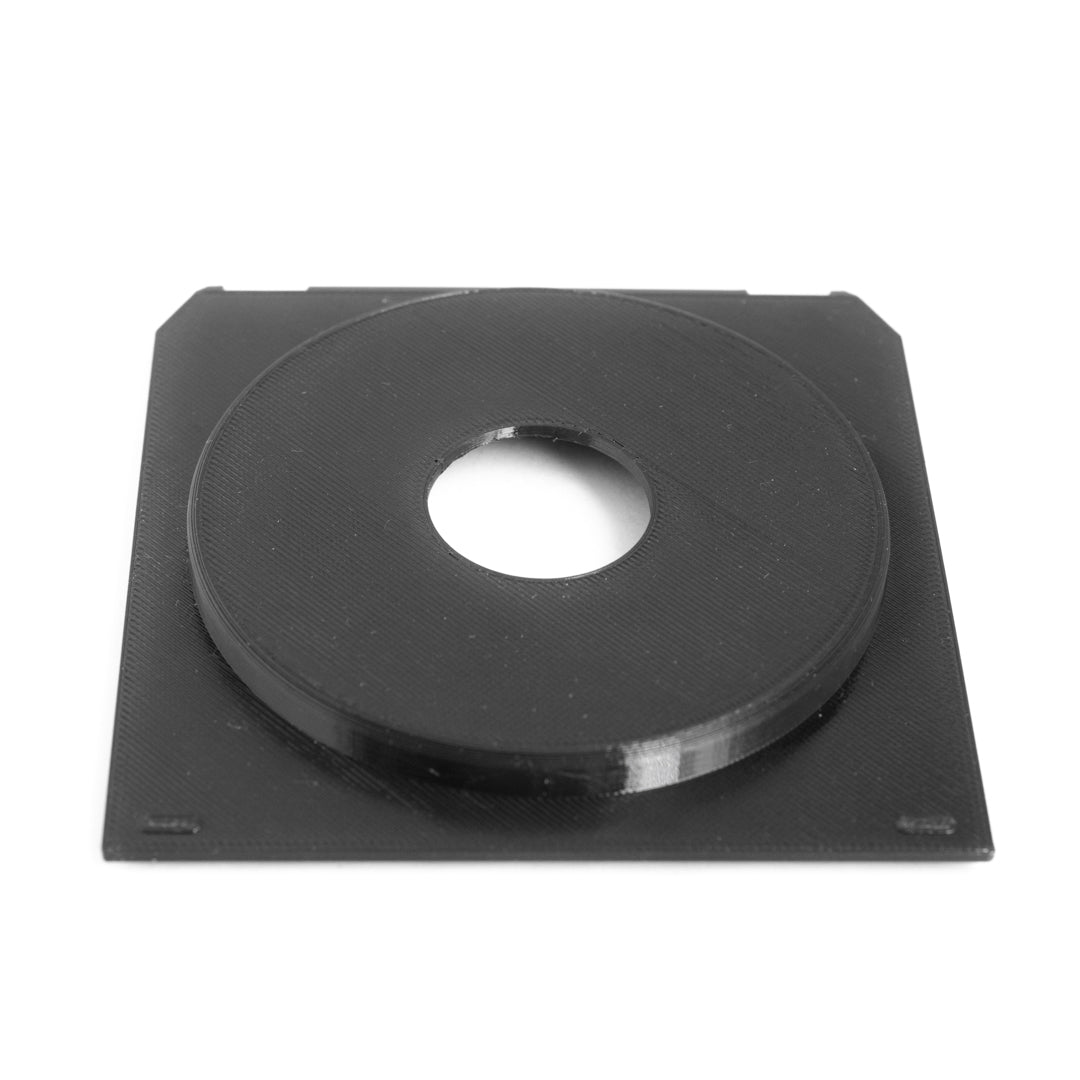 LINHOF Technika 4x5 Lens board -- Compur #00 (26,3mm), Recessed 6mm -- Wista, Chamonix, Intrepid ...