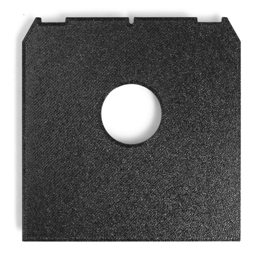 LINHOF Technika 4x5 Lens board -- Compur #00 (26,3mm), Off centered (5mm)