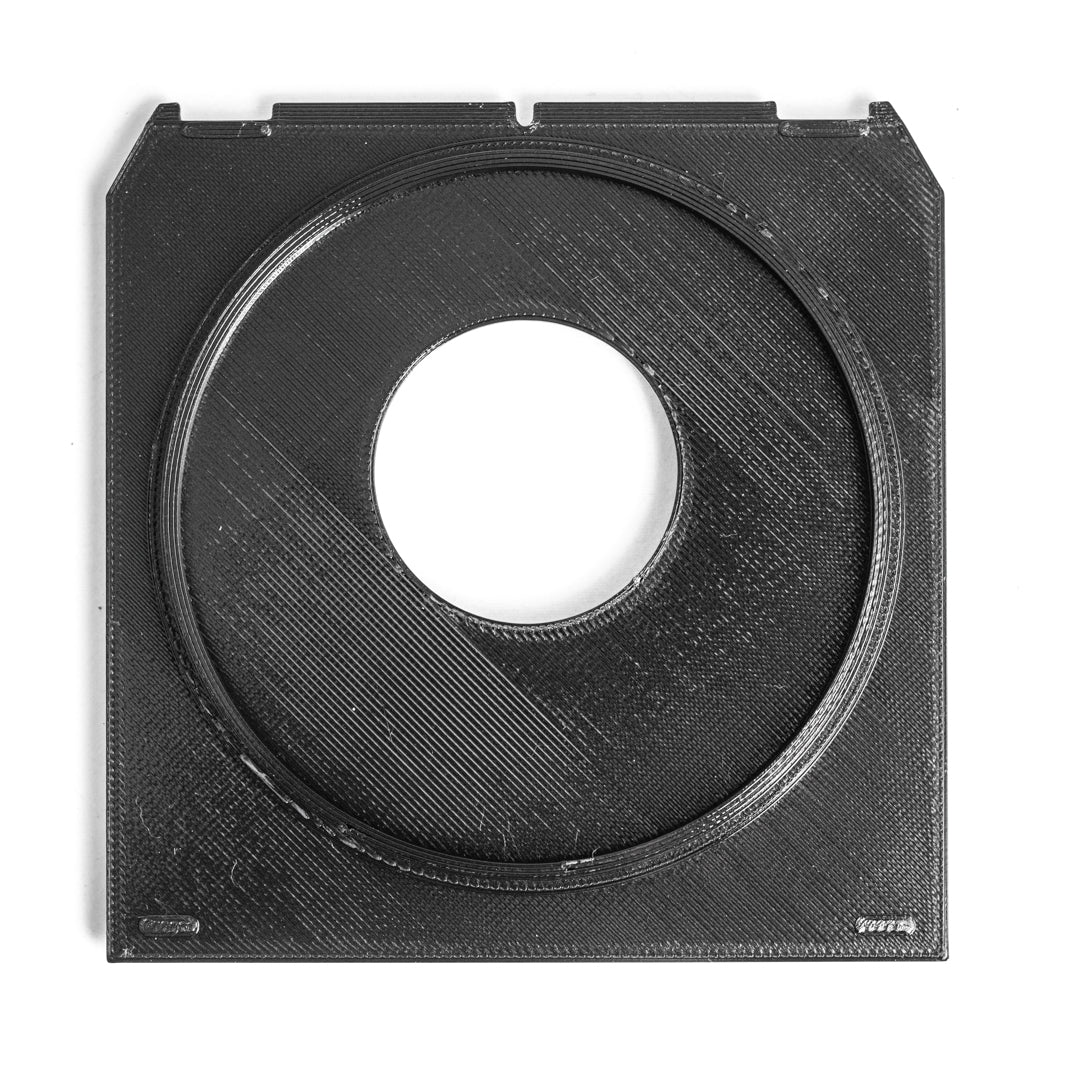 LINHOF Technika 4x5 Lens board -- Copal #0 (34,6mm), Off centered (5mm) -- Wista, Chamonix, Intrepid ...