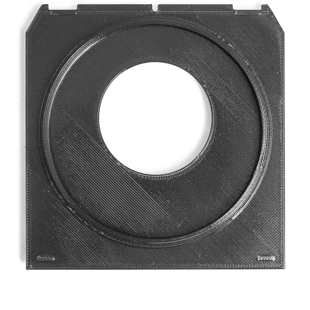 LINHOF Technika 4x5 Lens board -- Copal #1 (41,6mm), Off centered (5mm) -- Wista, Chamonix, Intrepid ...