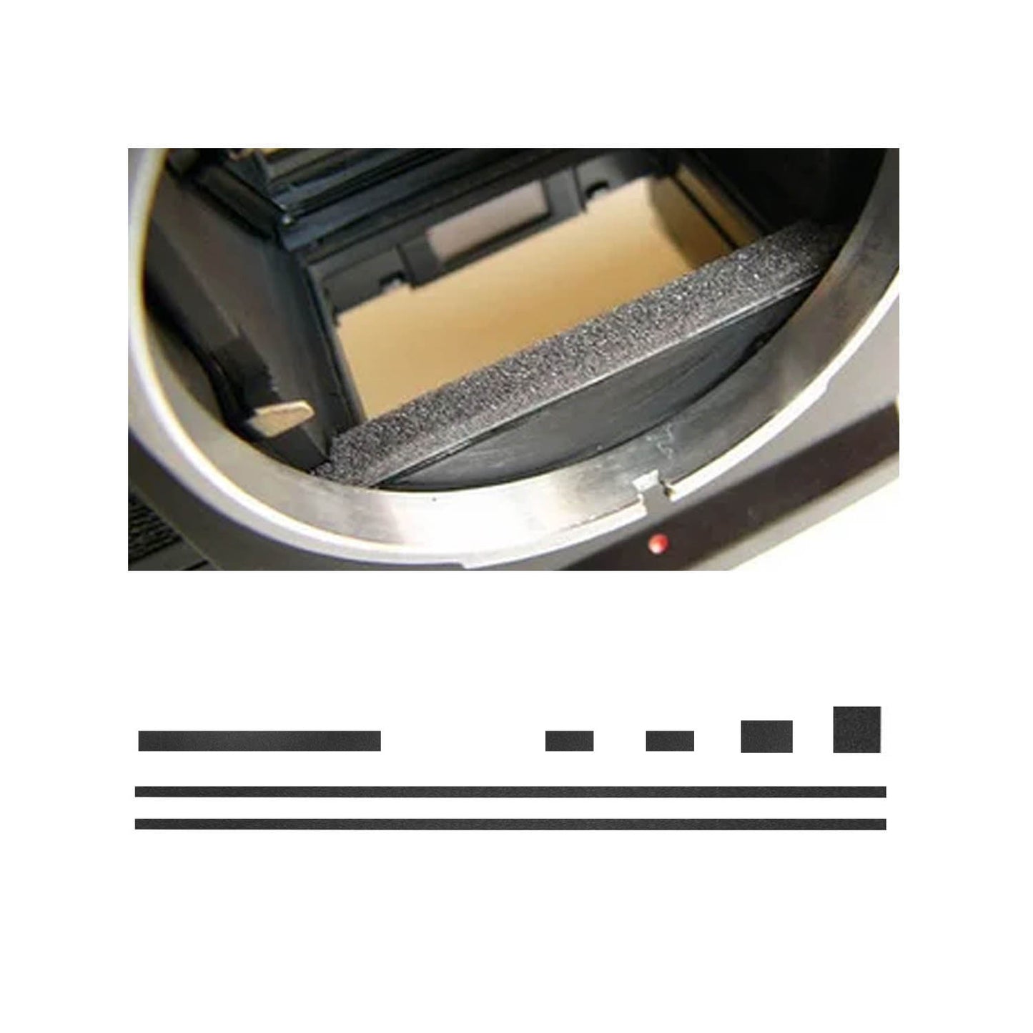 Premium Light Seal Foam Kit for ---- Praktica BCA Electronic ----