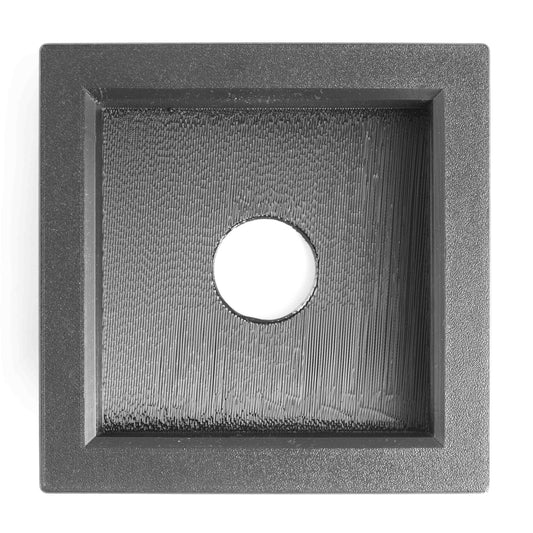 SINAR 140x140 Lens board -- Copal 0 (34,6mm), Recessed 17mm