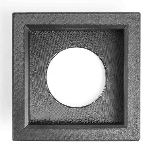 SINAR 140x140 Lens board -- Copal 3s (64,1mm), Recessed 17mm