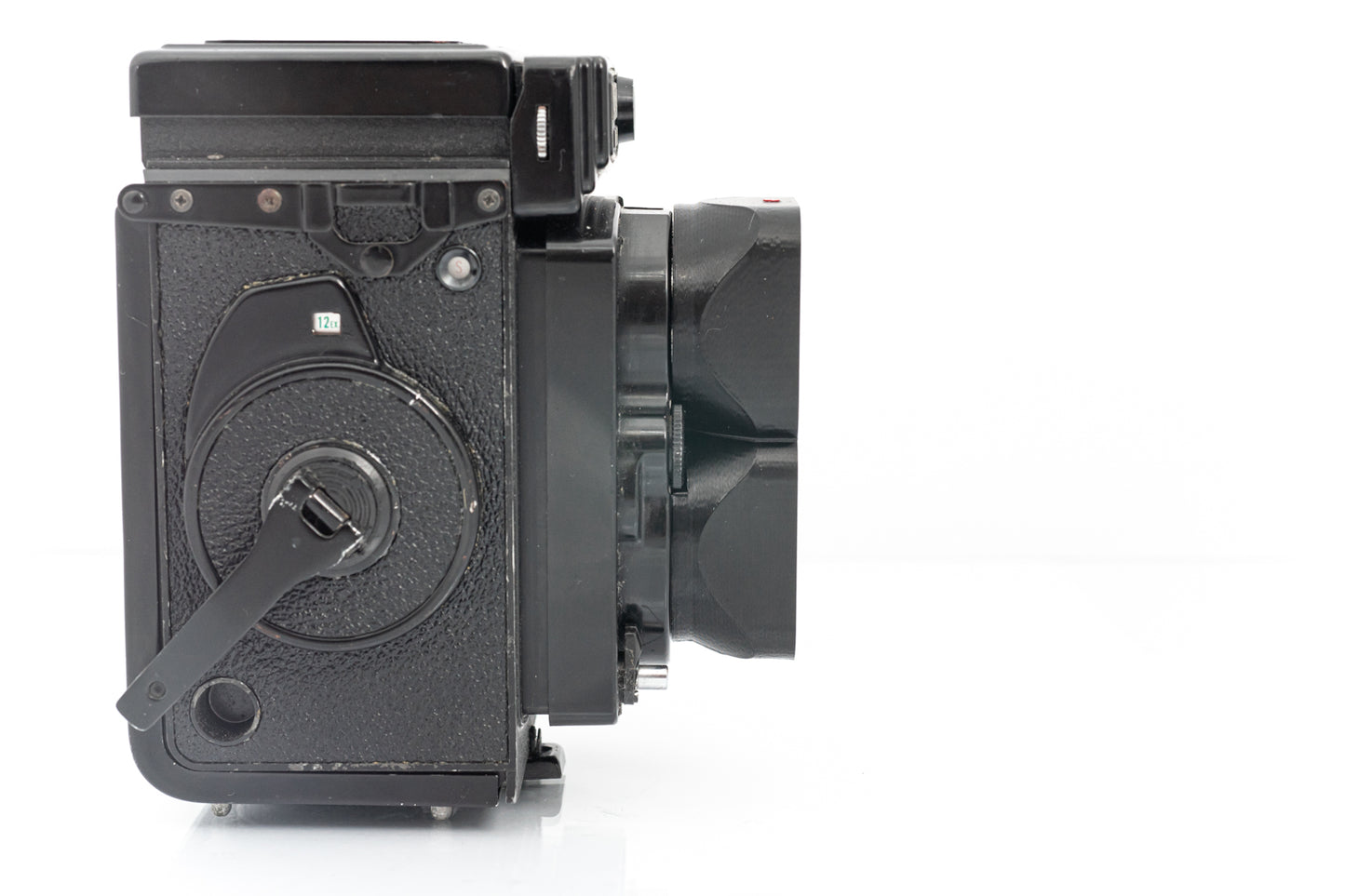 Premium 3D Printed - DOUBLE LENS HOOD - for Yashica MAT 124G / Bay I Mount