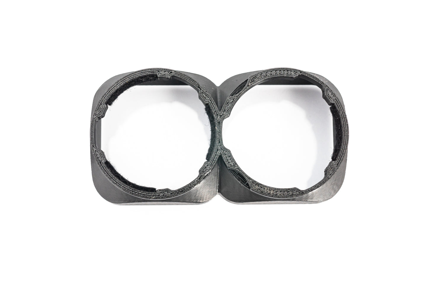 Premium 3D Printed - DOUBLE LENS HOOD - for Yashica MAT 124G / Bay I Mount