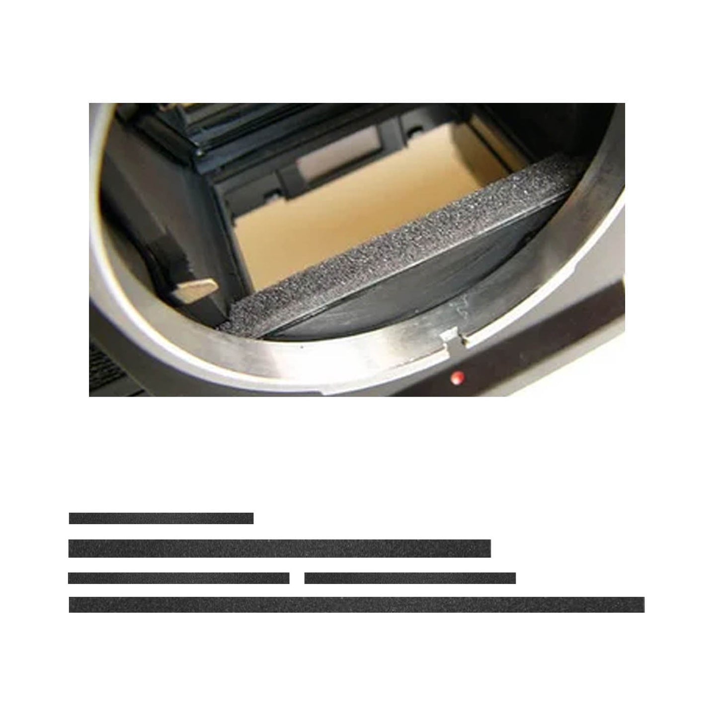 Premium Light Seal Foam Kit for ---- Canon AF35ML ----