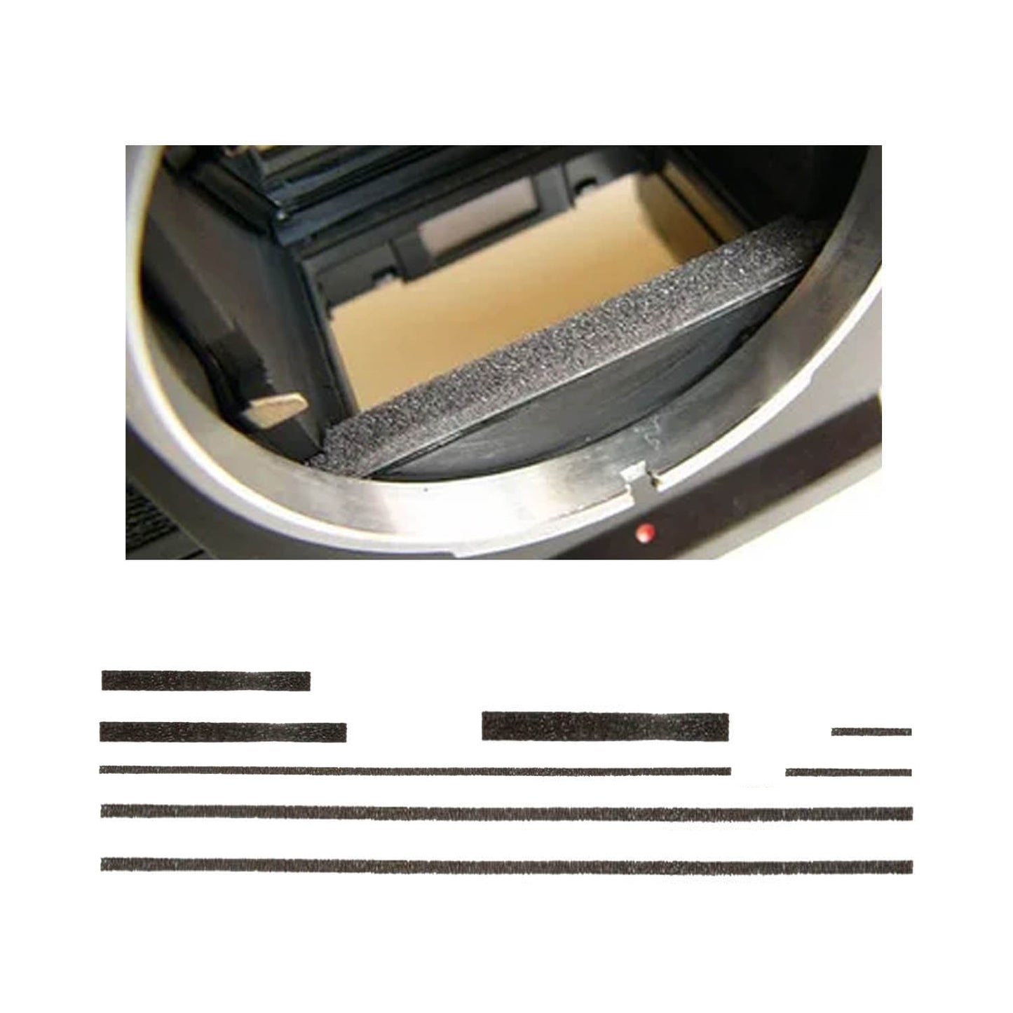 Premium Light Seal Foam Kit for ---- Fuji Fujica ST801 ----