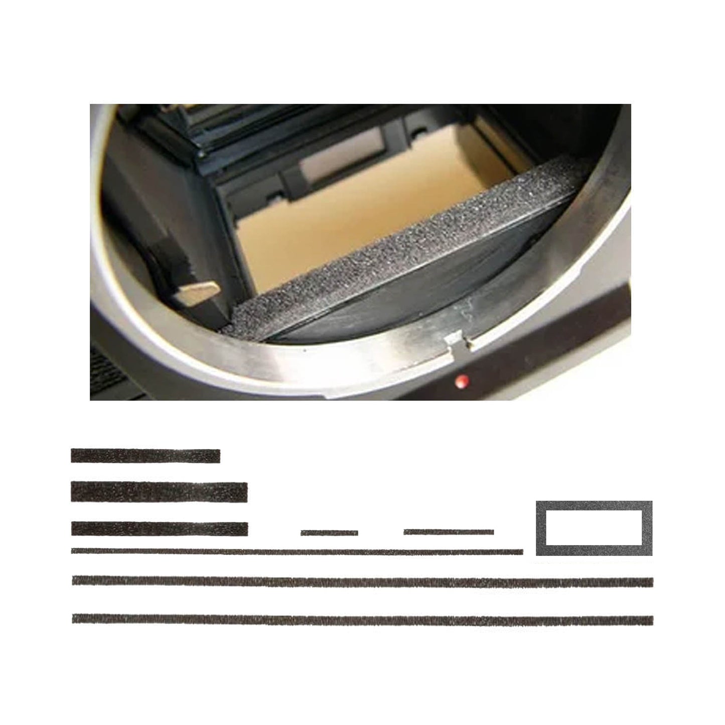 Premium Light Seal Foam Kit for ---- Fuji Fujica ST901 ----
