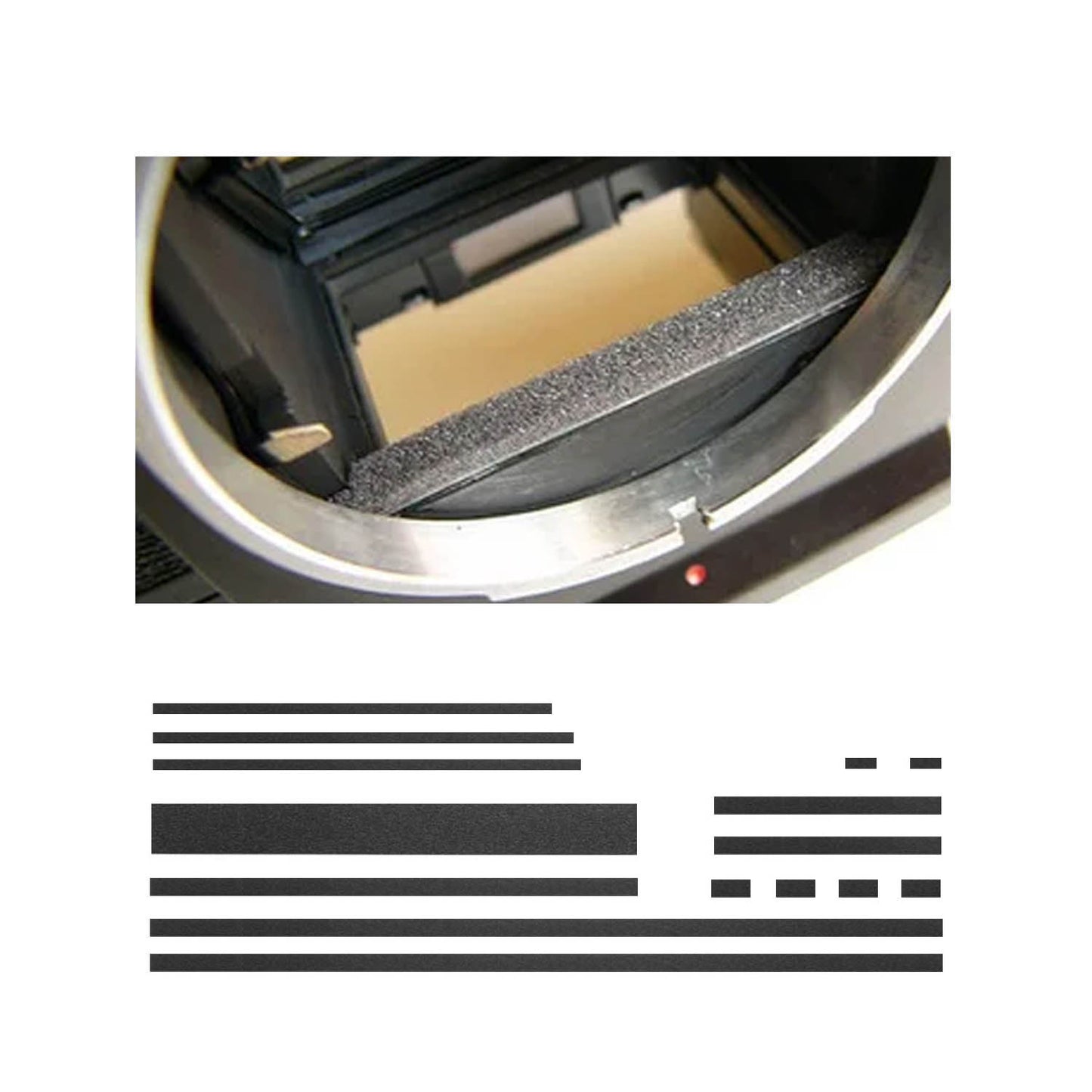 Premium Light Seal Foam Kit for ---- Mamiya C2 C22 C220 C220F C3 C33 C330 C330F C330S ----