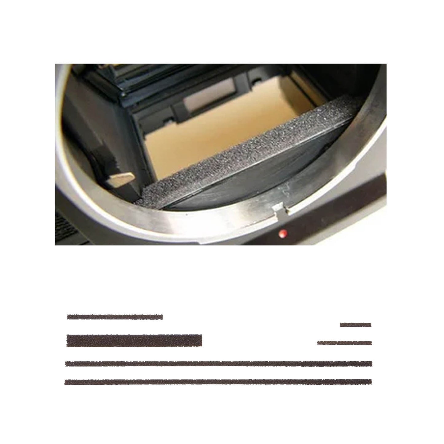 Premium Light Seal Foam Kit for ---- Minolta X-300 X-370 X-500 X-570 X-700 X-7A ----