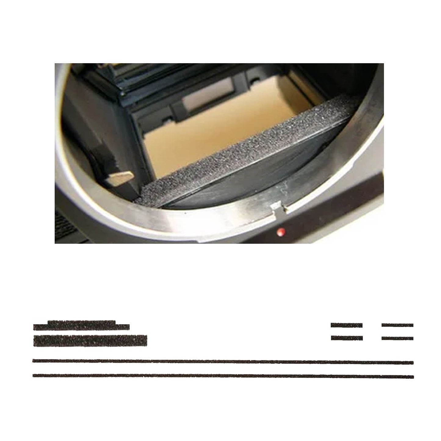 Premium Light Seal Foam Kit for ---- Nikon Nikomat Nikkormat EL EL2 ELW ----