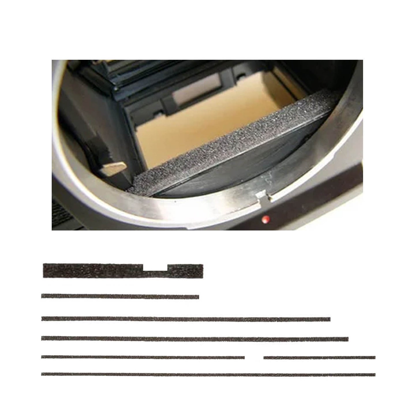 Premium Light Seal Foam Kit for ---- Olympus XA XA-1 XA-2 ----