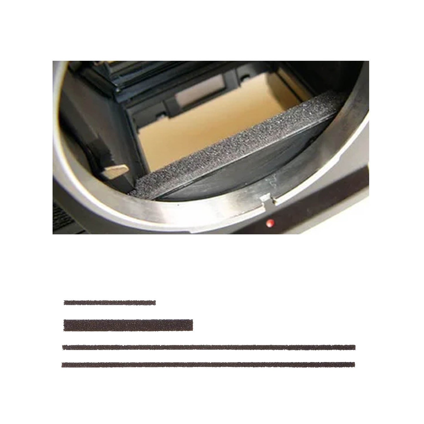 Premium Light Seal Foam Kit for ---- Pentax Spotmatic, Spotmatic F ----