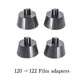 Premium 120 to 122 Film adapters, converter, 120mm, 122mm