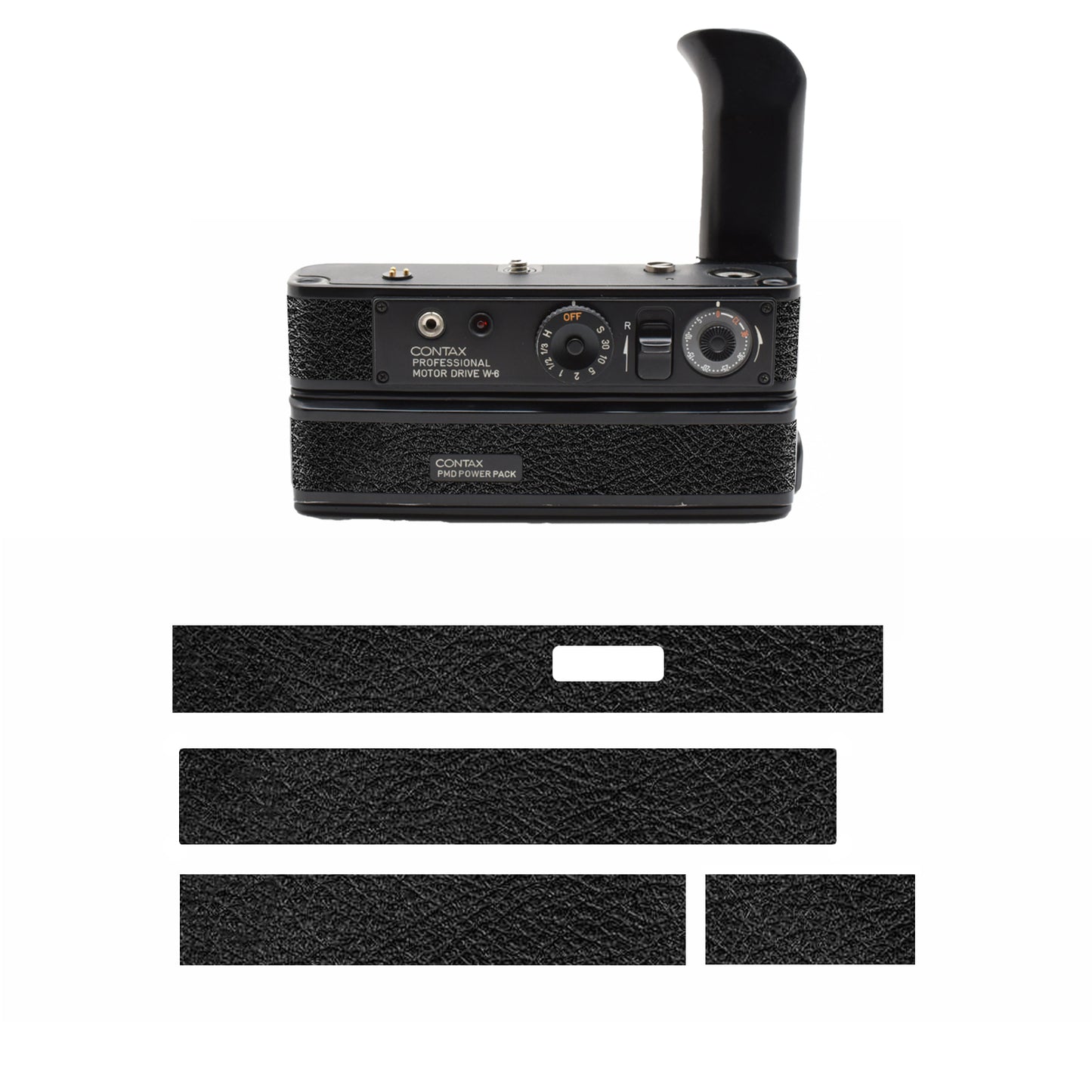 Premium Textured Leather Cover for    ----    Contax Professional Motor Drive W-6