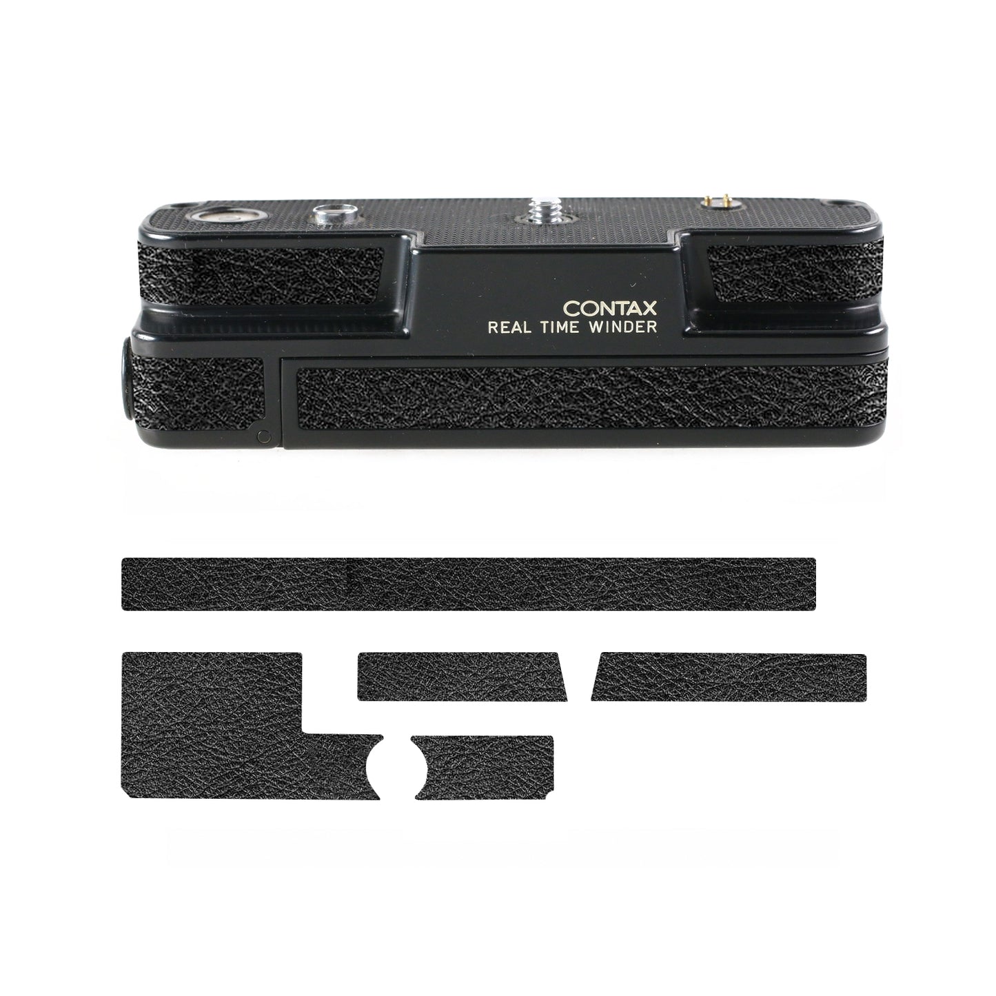 Premium Textured Leather Cover for    ----    Contax Real Time Winder    ----