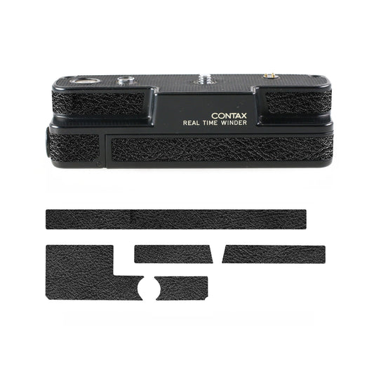 Premium Textured Leather Cover for    ----    Contax Real Time Winder    ----