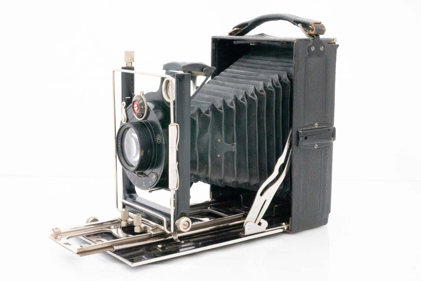 Appareil Photo à plaques 9x12cm Objectif A. DARLOT Anastigmat Serie X 135mm f/4.5 - 1930 -