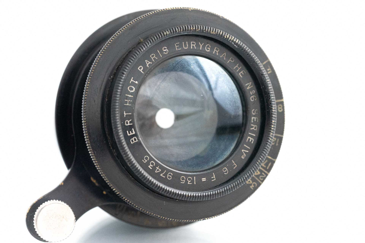 Objectif Berthiot EURYGRAPHE N°6 Serie IVa 135mm F/6 - Ca. 1930 -
