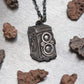 Sterling Silver Necklace — Rolleiflex — Photographer Gift — Camera Jewelry