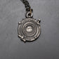 Handmade Sterling Silver Necklace — Vintage Lens Design — Photographer Gift