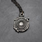 Handmade Sterling Silver Necklace — Vintage Lens Design — Photographer Gift