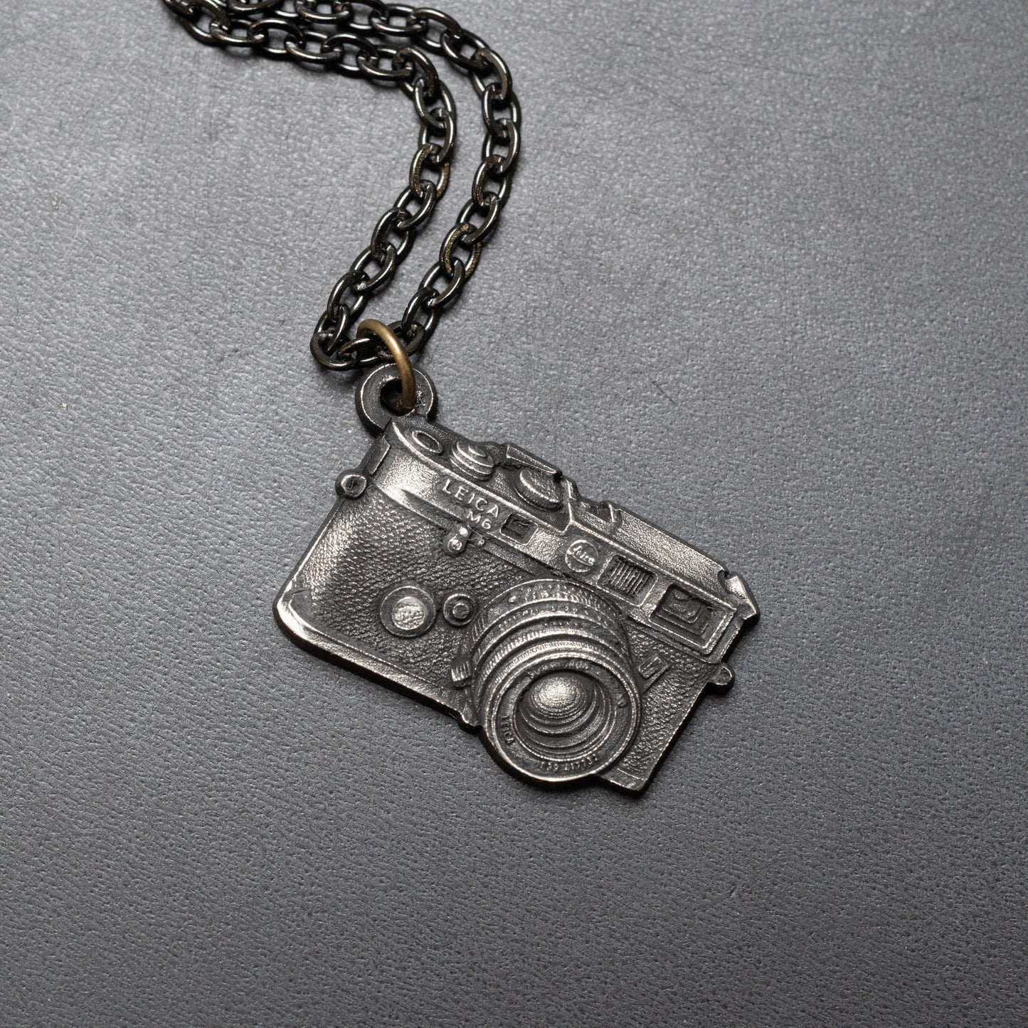 Handmade Sterling Silver Necklace — Leica M6 Design — Photographer Gift