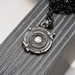 Handmade Sterling Silver Necklace — Vintage Lens Design — Photographer Gift