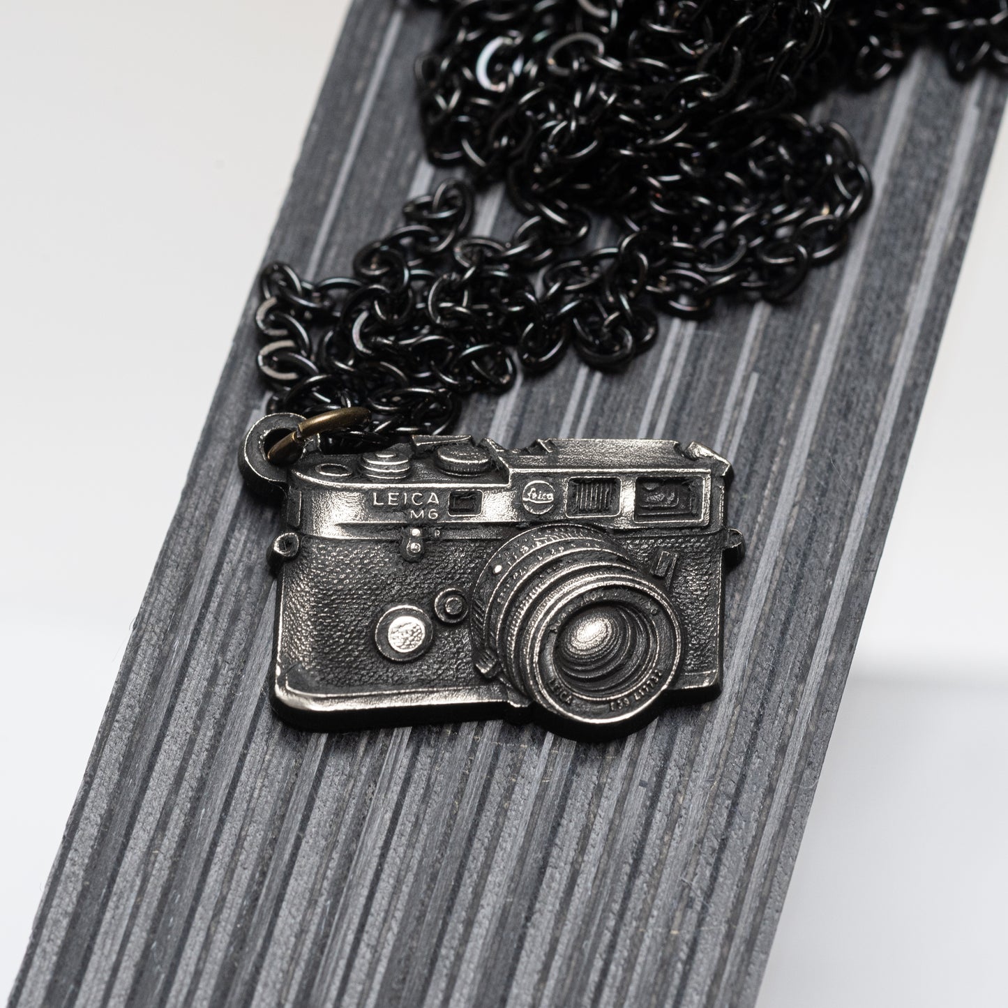 Handmade Sterling Silver Necklace — Leica M6 Design — Photographer Gift