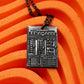 Handmade Sterling Silver Necklace — Vintage Exposure Table — Photographer Gift