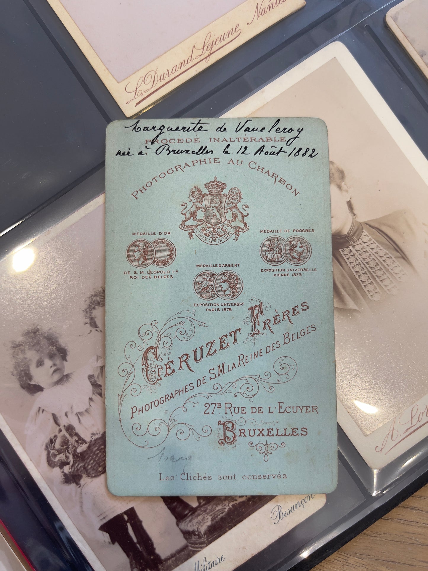 Photo Carte De Visite, CDV - Late XIXème