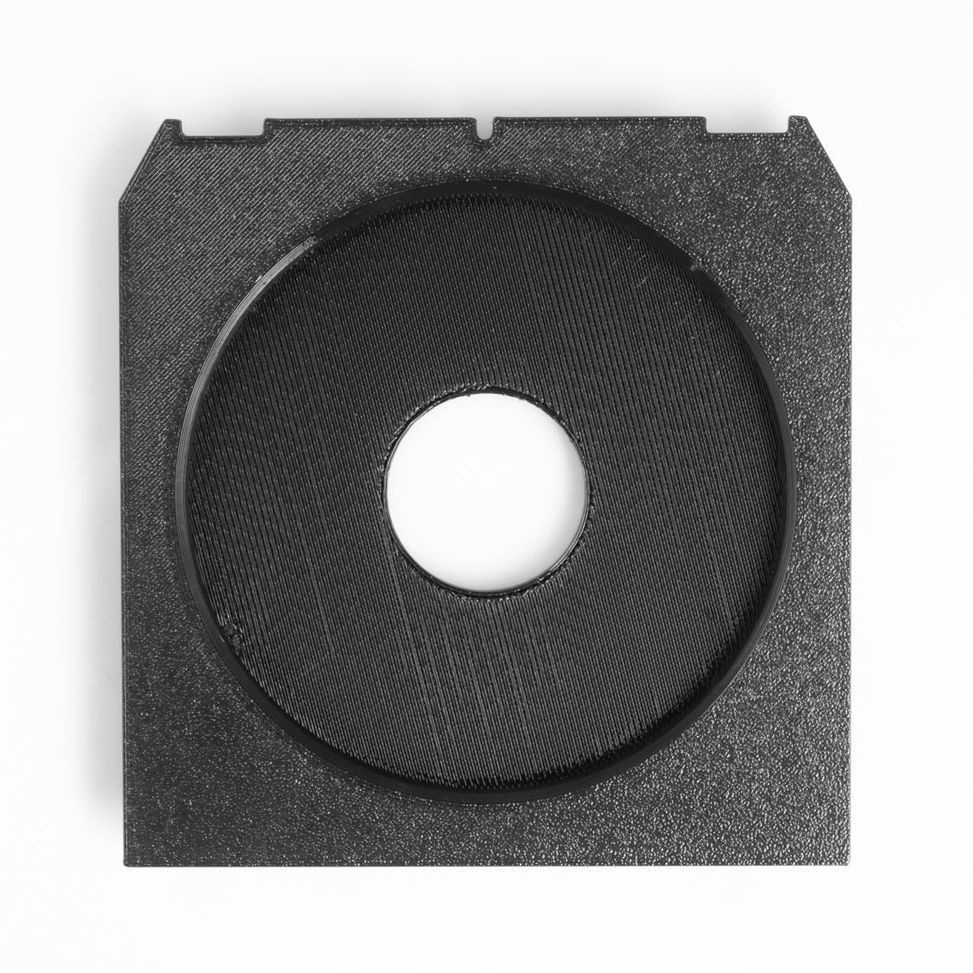 LINHOF Technika 4x5 Lens board -- Compur #00 (26,3mm), Recessed 6mm -- Wista, Chamonix, Intrepid ...