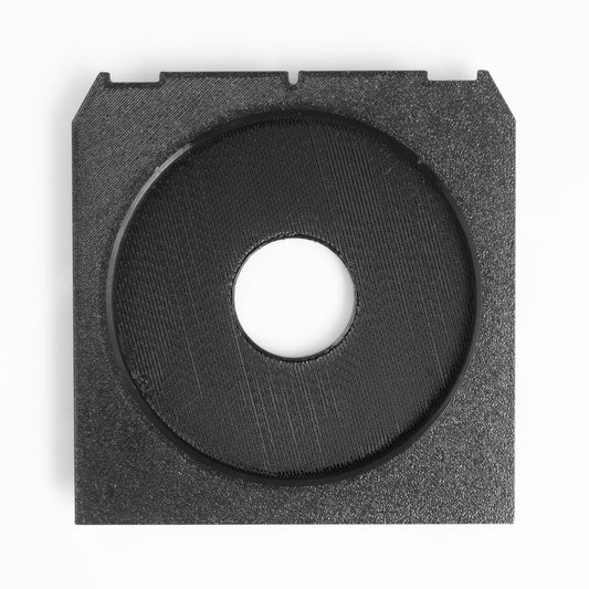 LINHOF Technika 4x5 Lens board -- Compur #00 (26,3mm), Recessed 6mm -- Wista, Chamonix, Intrepid ...