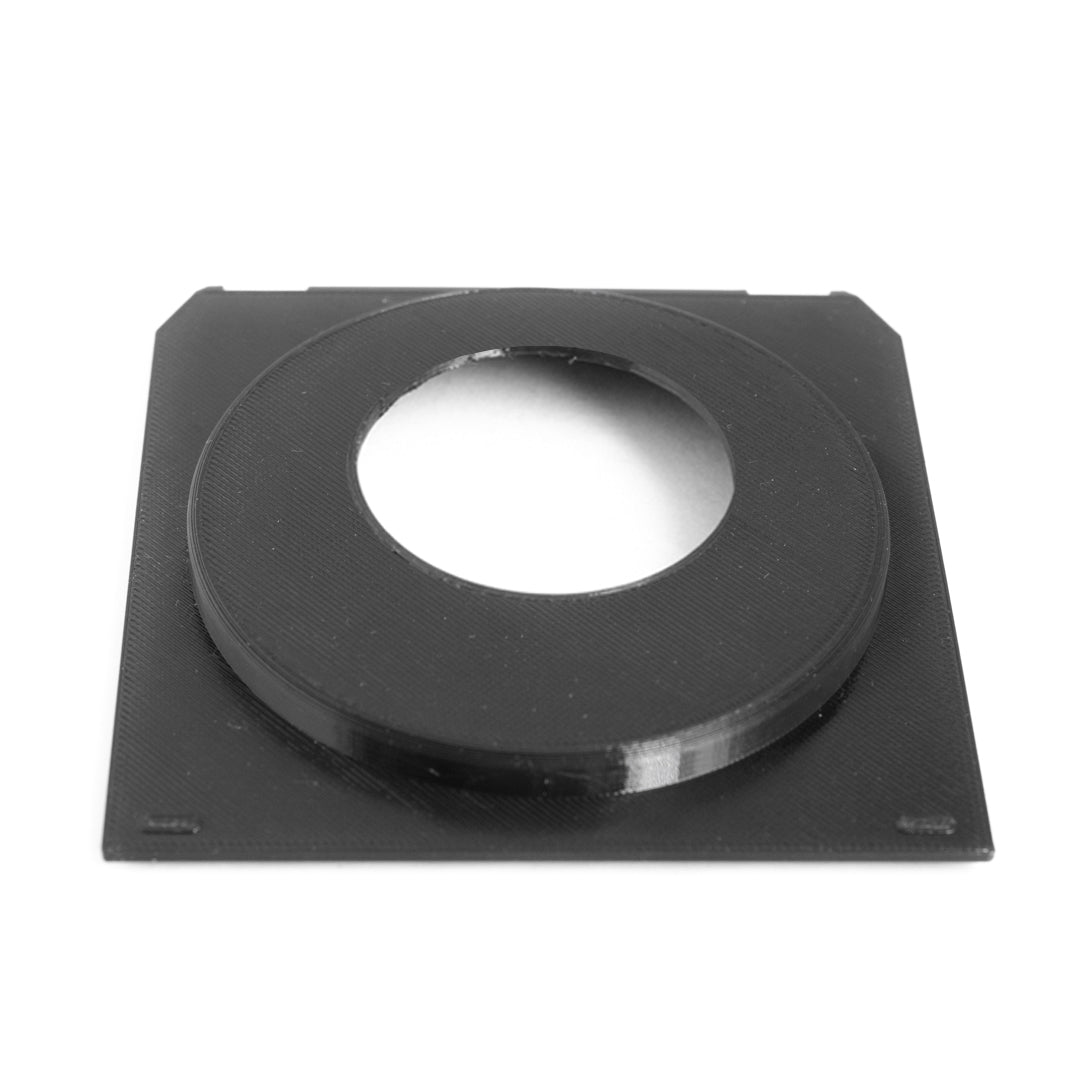 LINHOF Technika 4x5 Lens board -- Copal #1 (41,6mm), Recessed 6mm, Off centered 5mm -- Wista, Chamonix, Intrepid ...