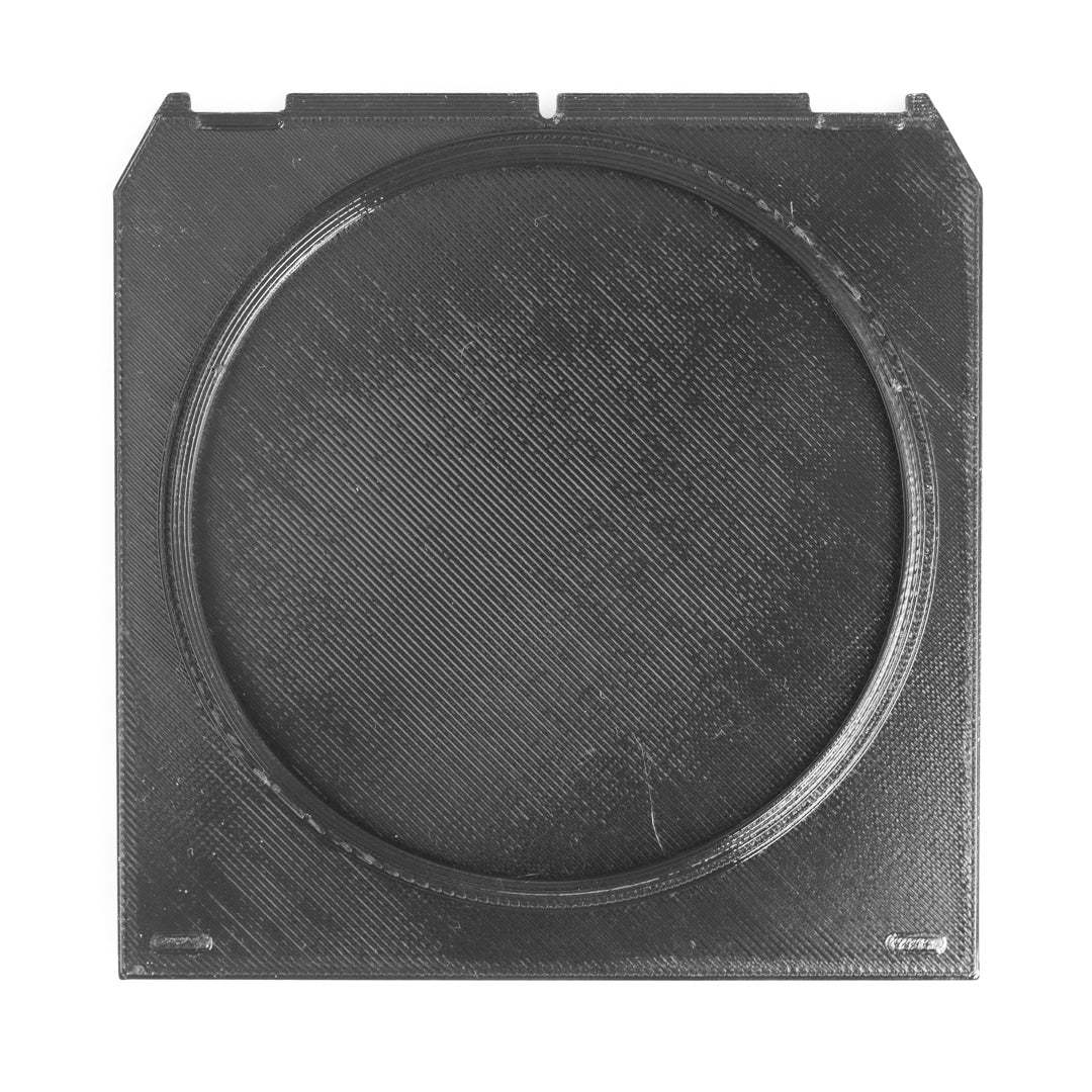 LINHOF Technika 4x5 Lens board -- Blank, Full, No hole, Front cap