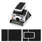 Premium Smooth Black Synthetic Leather Cover -- Polaroid SX-70 680SLR 690SLR