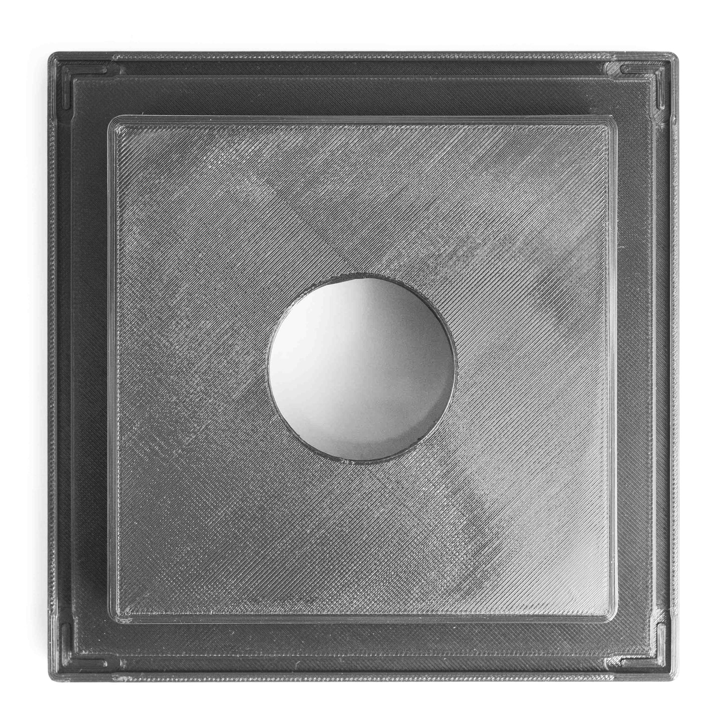 SINAR 140x140 Lens board -- Copal 1 (41,6mm), Recessed 17mm