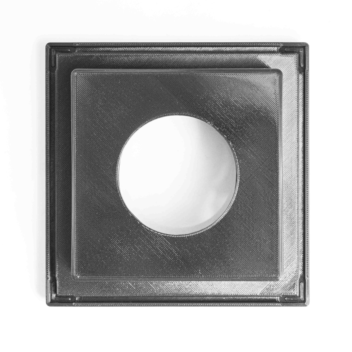 SINAR 140x140 Lens board -- Copal 3s (64,1mm), Recessed 17mm