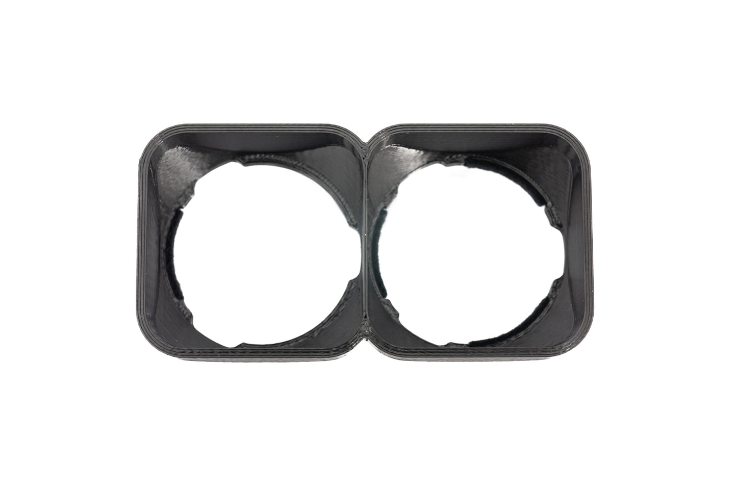 Premium 3D Printed - DOUBLE LENS HOOD - for Yashica MAT 124G / Bay I Mount